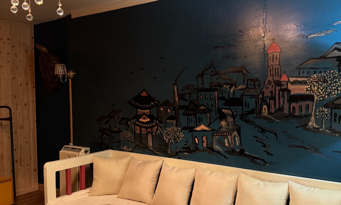 독채 겨울 이미지